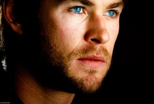 Chris Hemsworth Blue Eyes